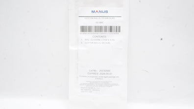 Manus Medical D2-5MC Cotton Balls, Medium - Pack of 5